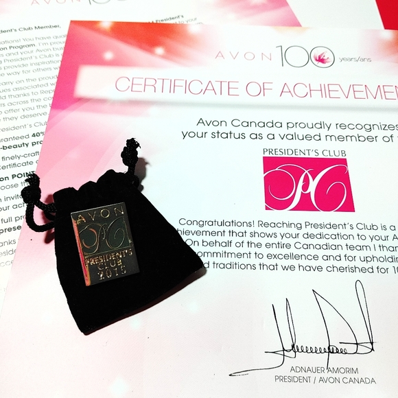 AVON - 2014/2015 100 Years PRESIDENT'S RECOGNITION - Picture 8 of 8